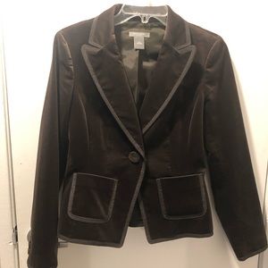 Velvet blazer
